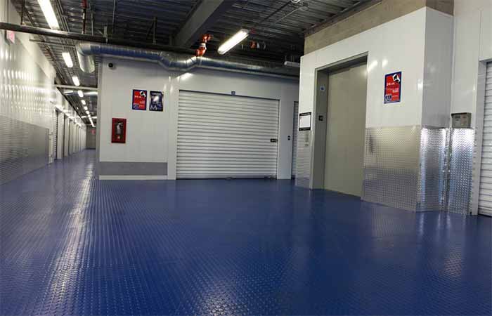 Indoor climate controlled storage units.